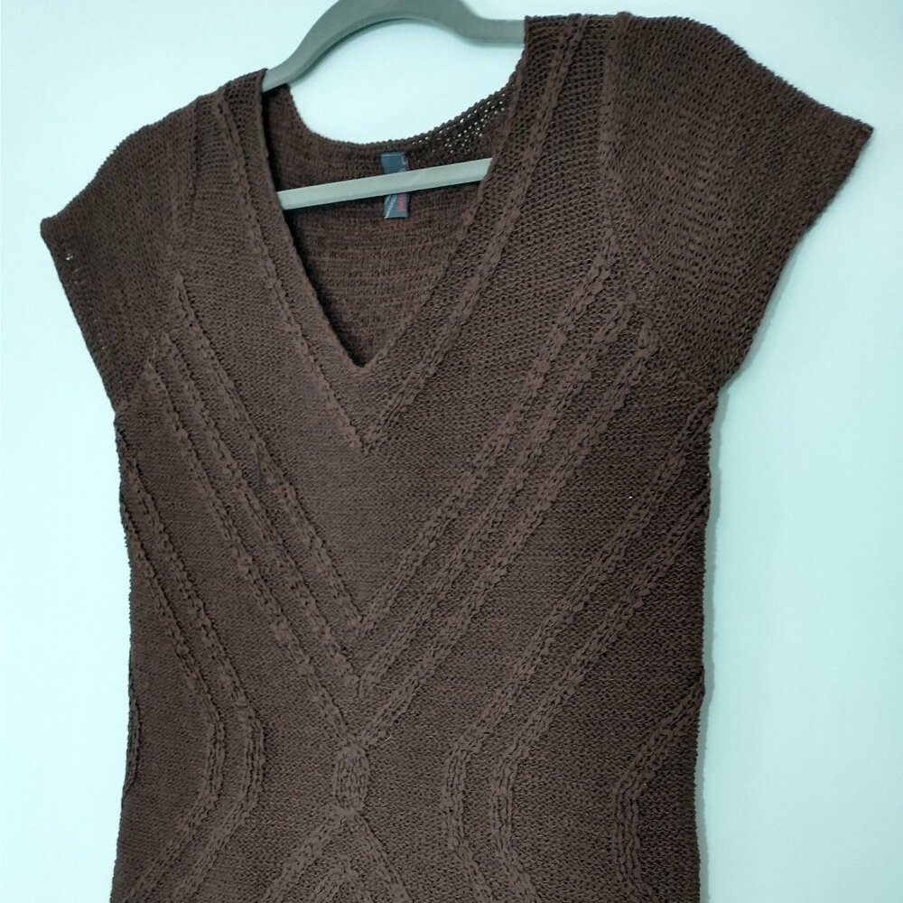 Jana Sweater with Contemporary Cable Accents Size M